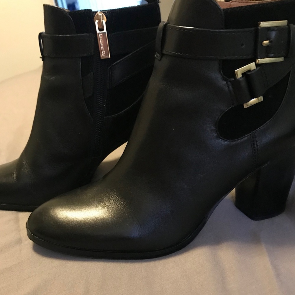 Louise et Cie Black Heeled Booties